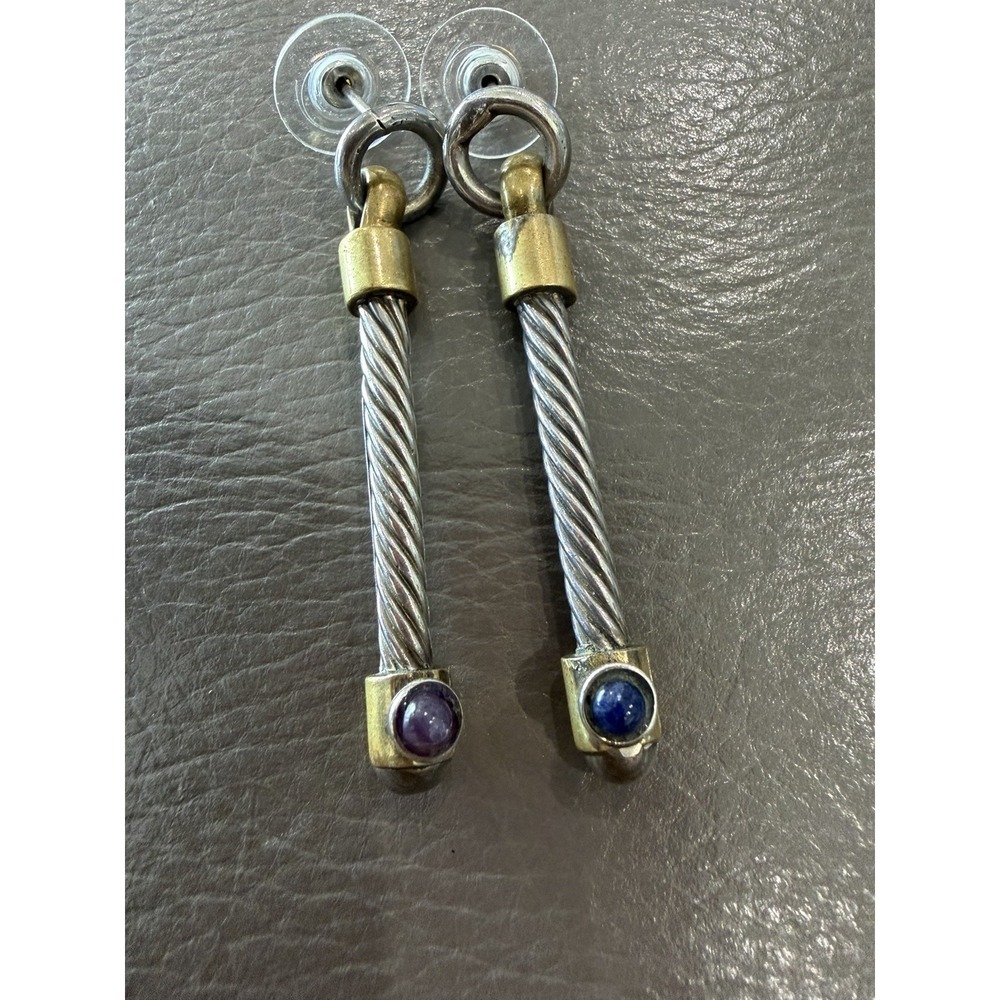 Sterling Silver 925 Dangle Modern Earrings Jewelry